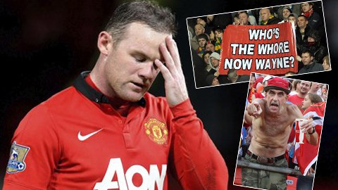 Các CĐV M.U sẽ khó yêu mến Rooney như trước