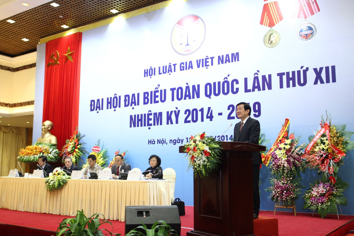 Đại hội Đại biểu Hội Luật gia Viêt Nam lần thứ XII, nhiệm kỳ 2014-2019