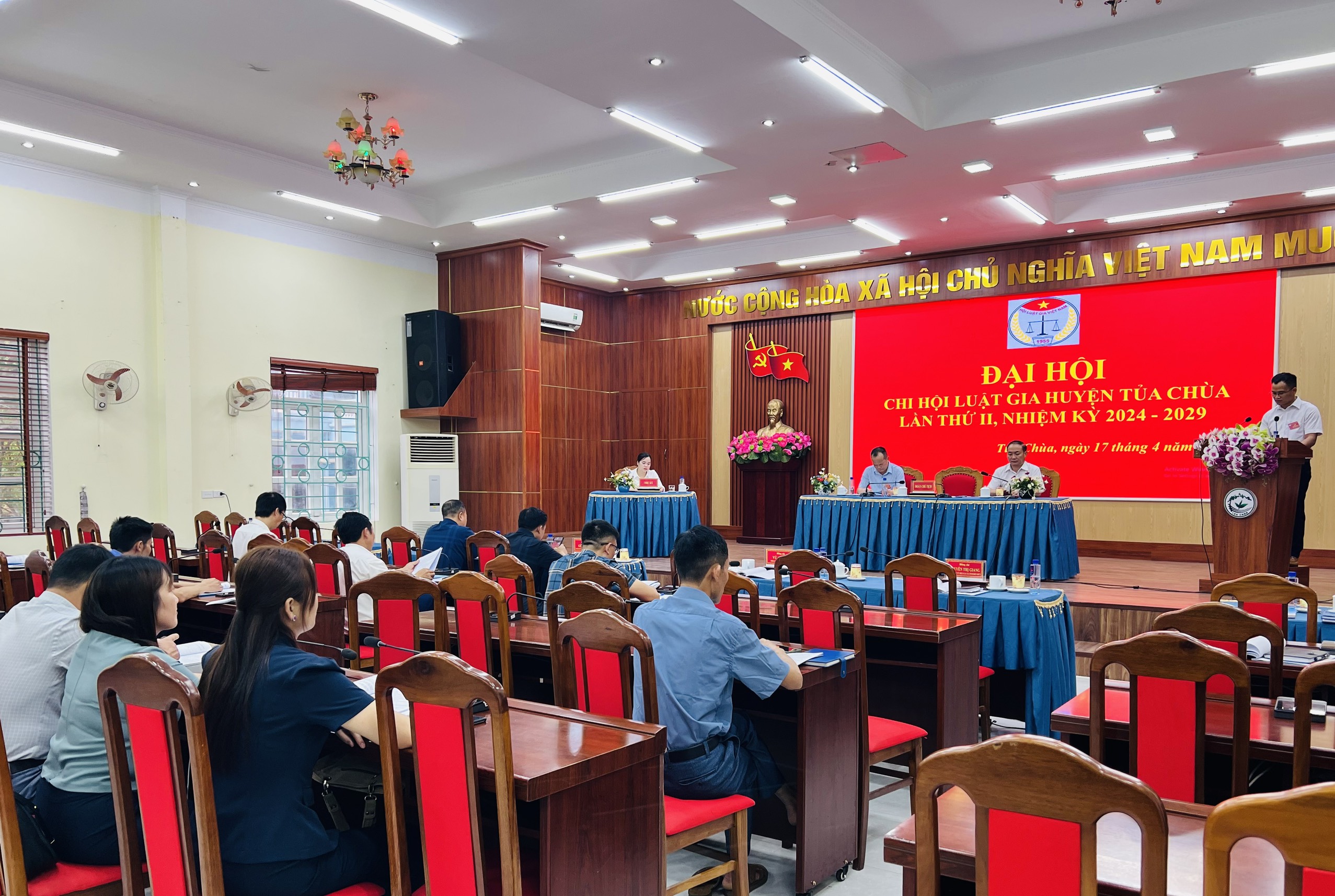 Đại hội Chi hội Luật gia huyện Tủa Chùa, tỉnh Điện Biên lần thứ II, nhiệm kỳ 2024 - 2029