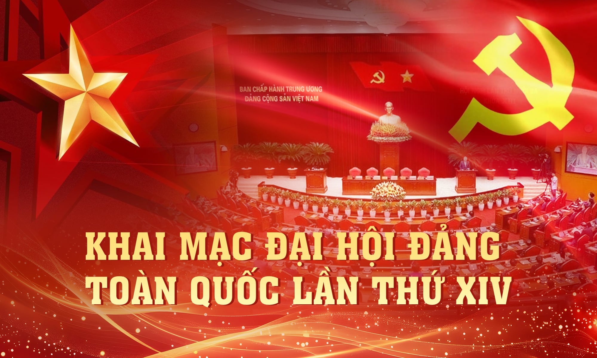 Khai mạc trọng thể Đại hội Đại biểu toàn quốc lần thứ XIV của Đảng