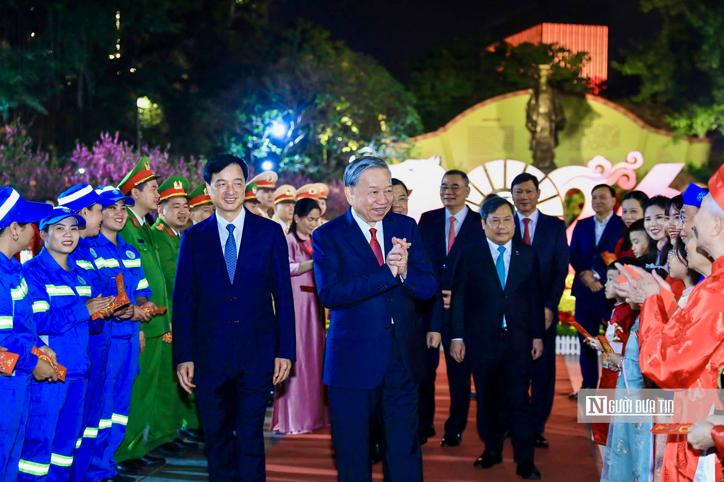 Tổng Bí thư Tô Lâm chúc Tết nhân dân Thủ đô